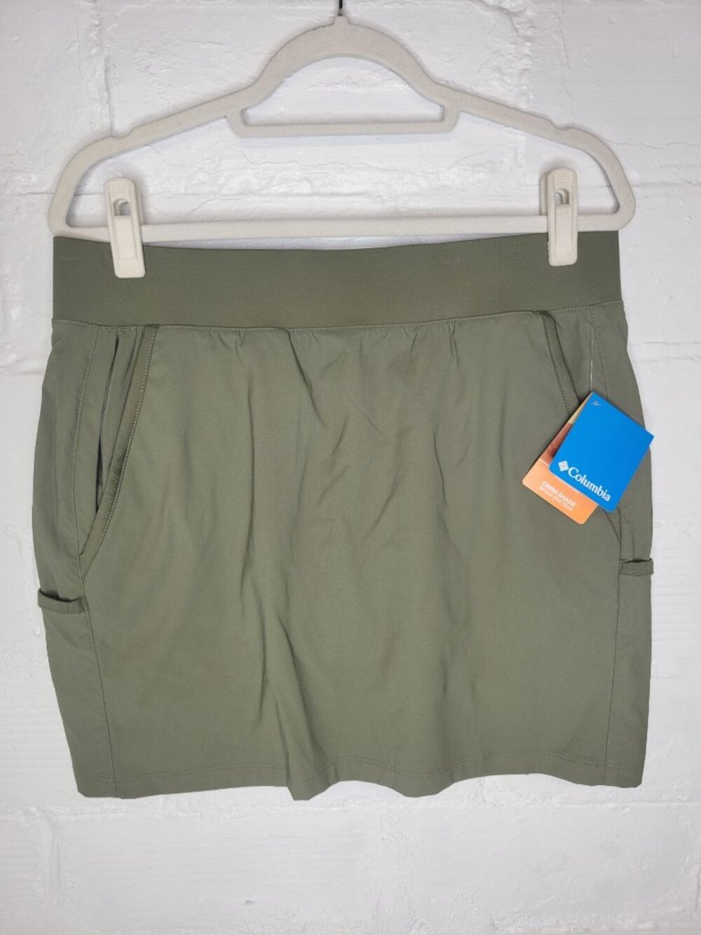 Columbia Omni Shade Women's Large Skort Pull On Green